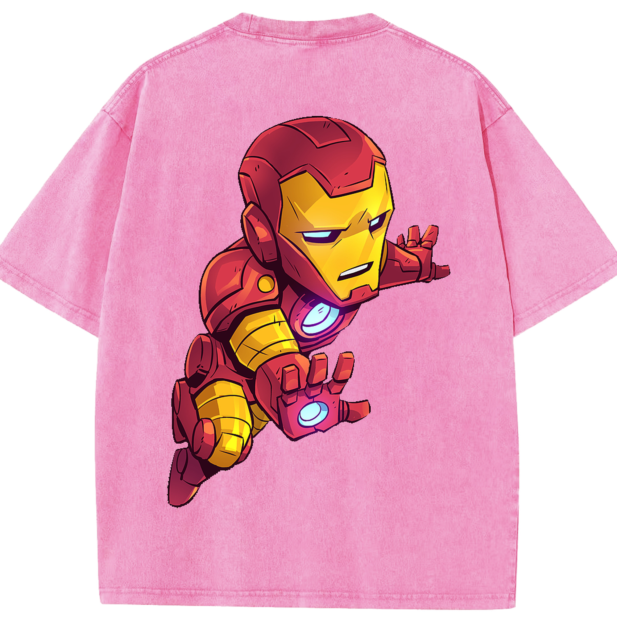 （画像用） アベンジャーズ The Avengers 綿100% ヴィンテージ風 半袖Tシャツ（背面プリント）